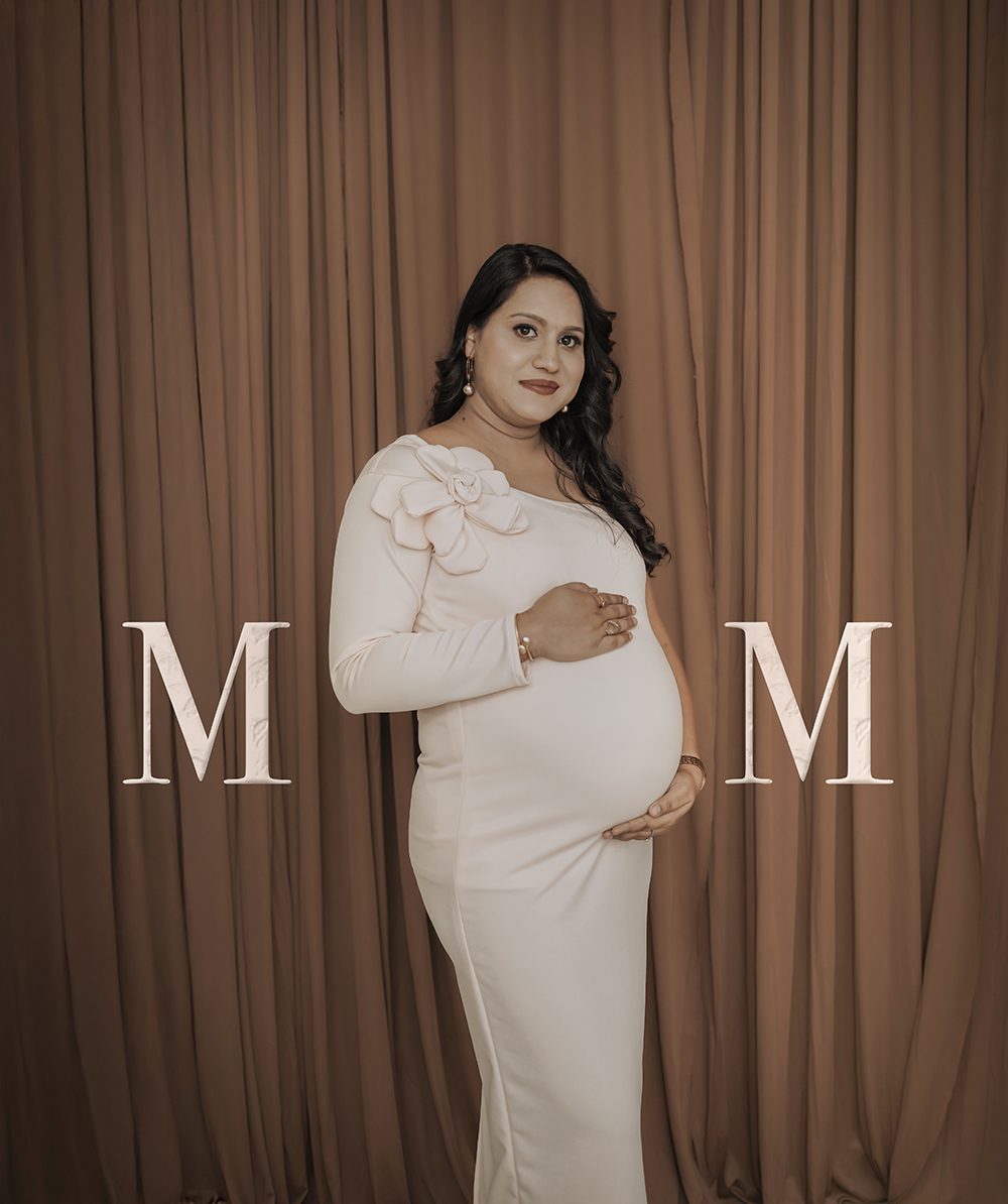 Maternity session portrait